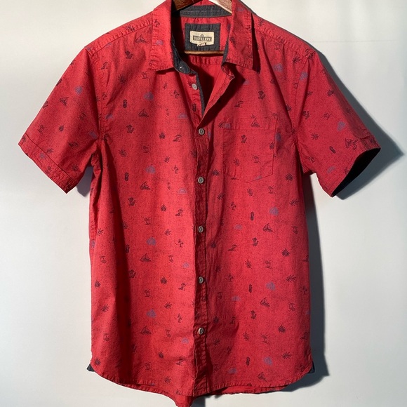 Distillery - Men’s button down shirt. Size L - Picture 1 of 8